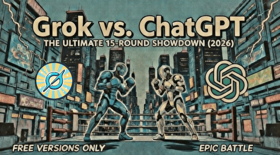 Grok vs ChatGPT Free Version 2026 Benchmark Showdown - AI Model Comparison
